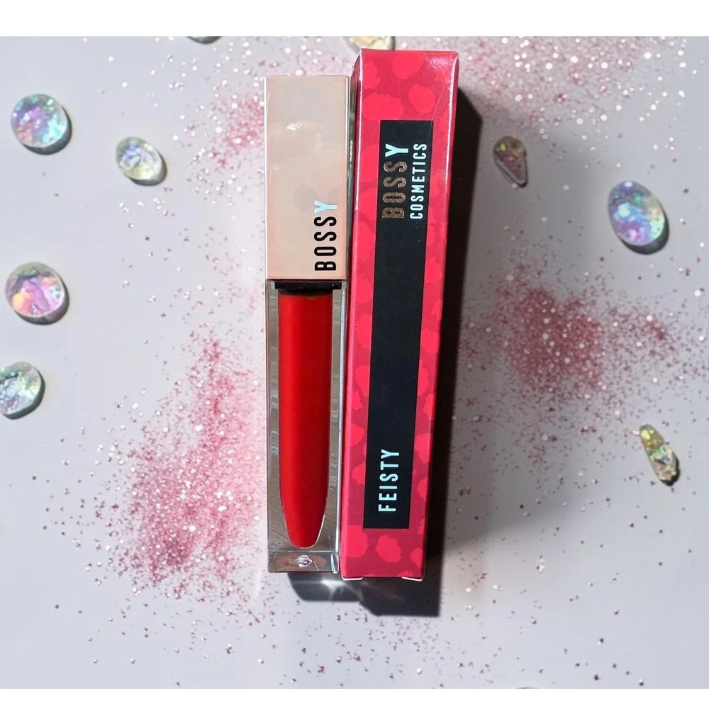 Bossy Cosmetics - Lip Gloss - Shade: Feisty - *NIB*